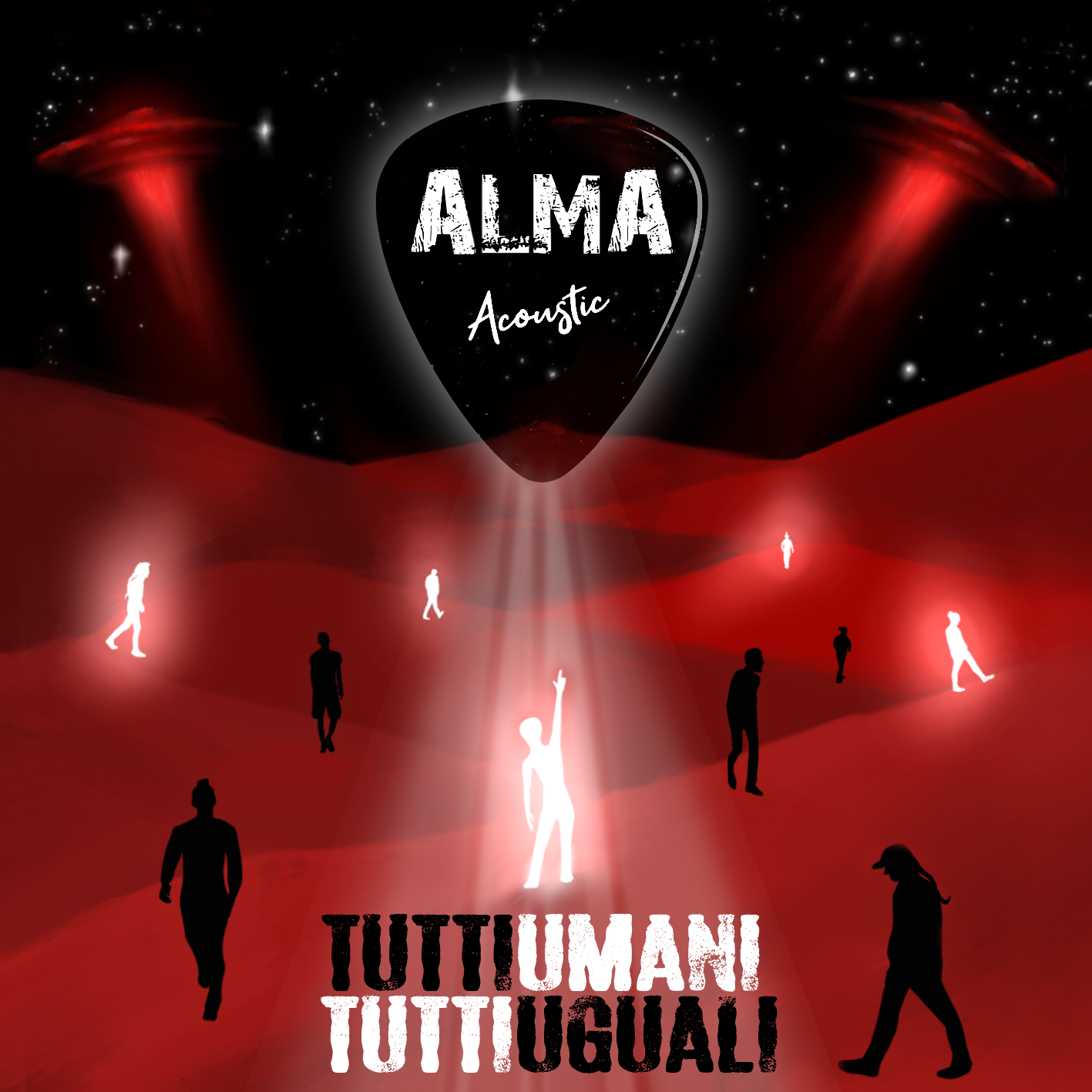 Tutti umani tutti uguali, copertina